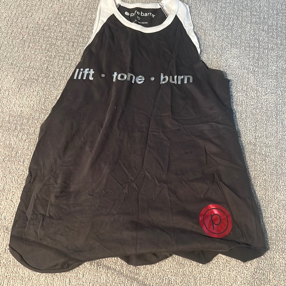XS PureBarre Lift Tone Burn Tank Top